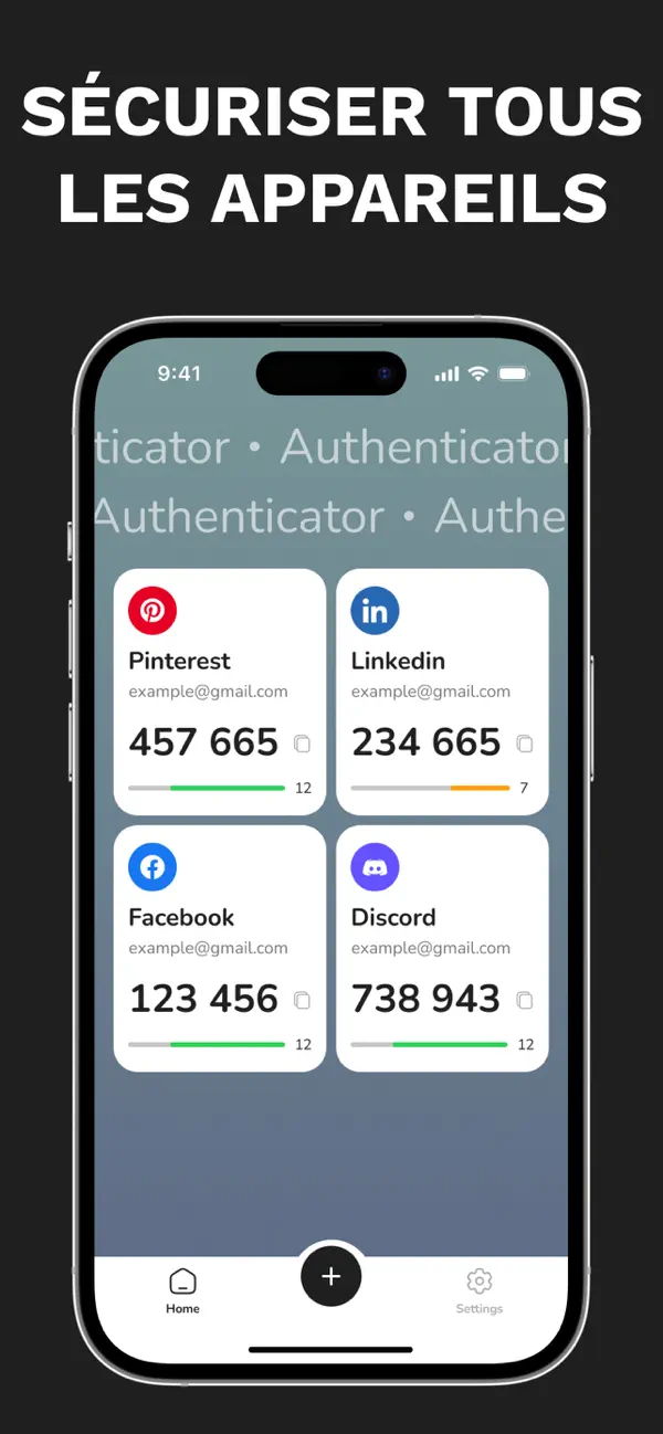 Screenshot #2 pour Authenticator App - Duo Factor
