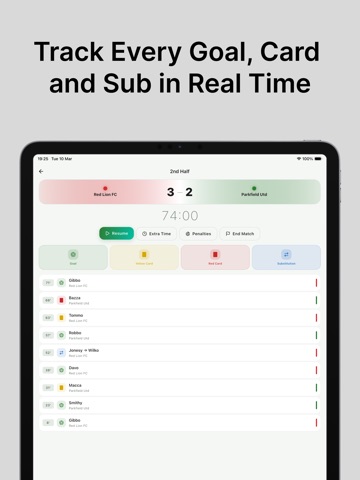 My Match - Soccer Scoreboard