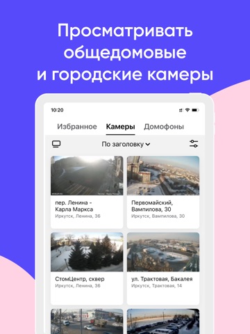 DreamNet Умный двор iPad screenshot