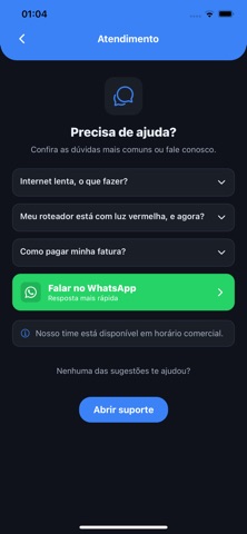 UltraFibra Internet screenshot