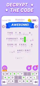 Cryptogram: Daily Word Puzzle screenshot #2 for iPhone