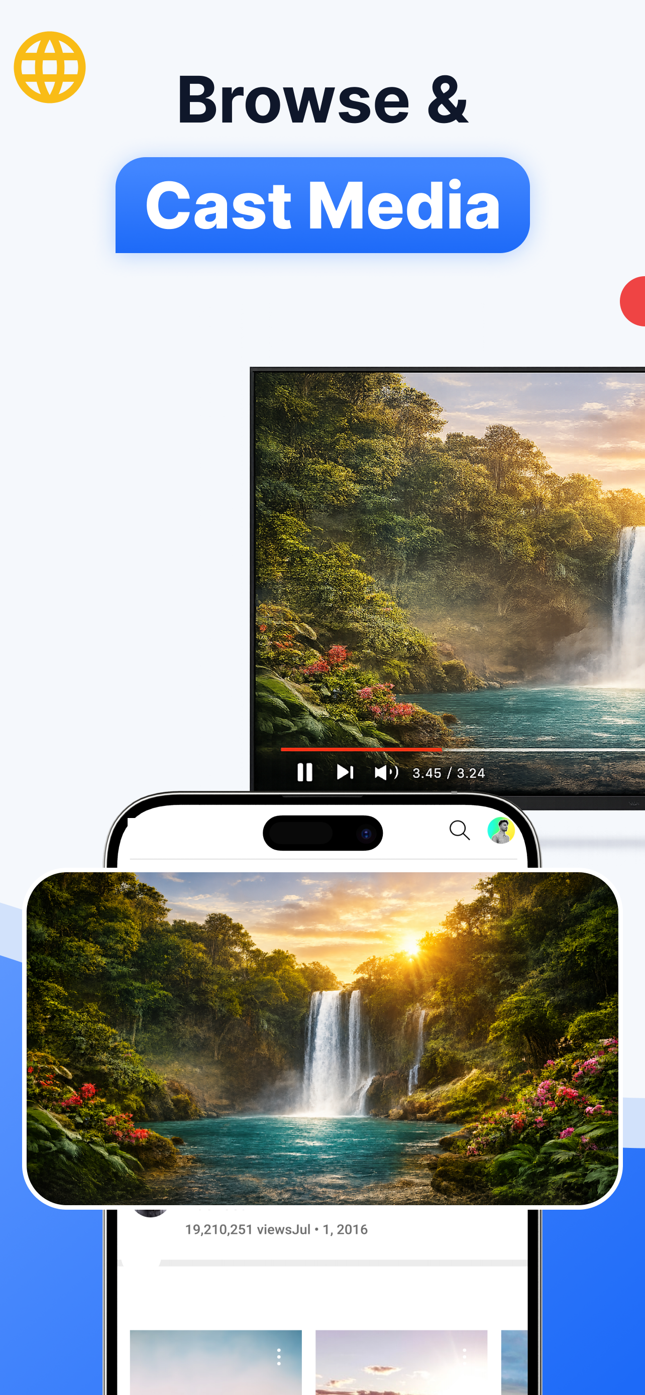 PhoneToTV - Screen Mirroring