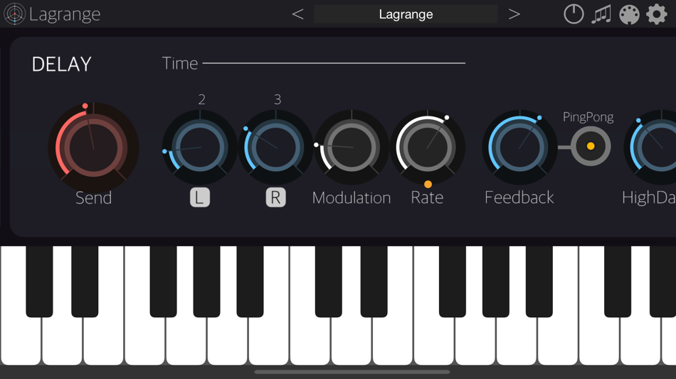 #7. Lagrange - AUv3 Plug-in Synth (iOS) Podle: iceWorks, Inc.