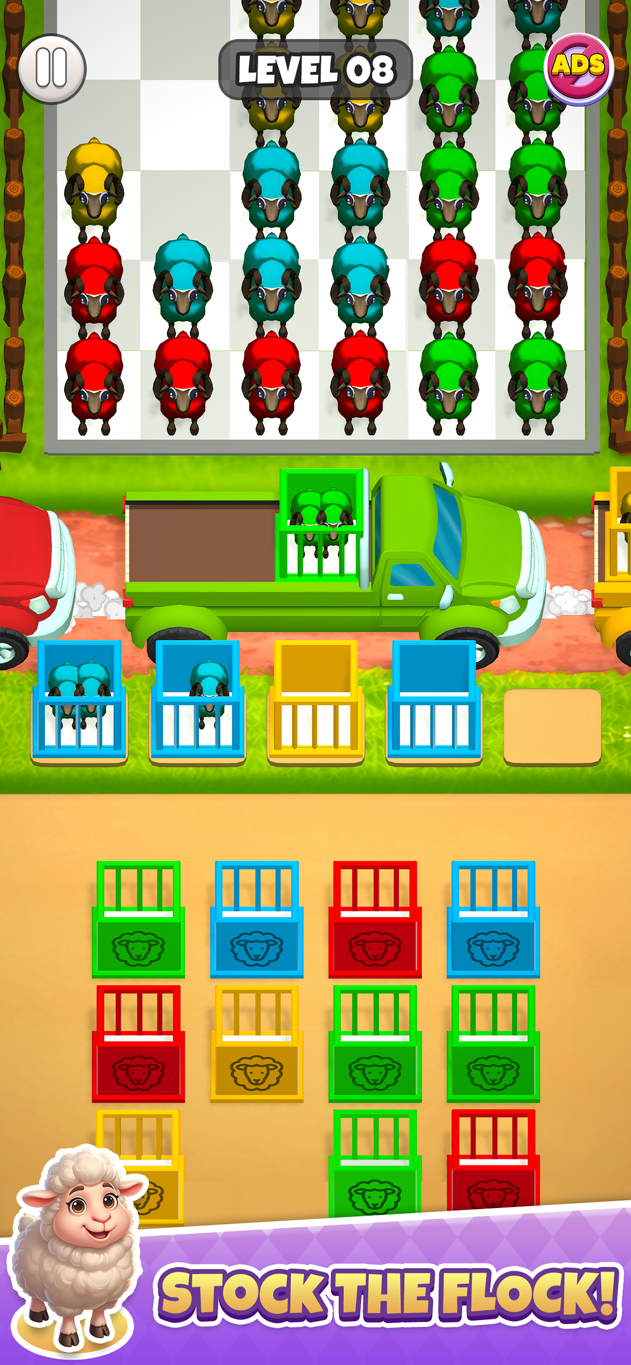 Wonder Sheep: Sort It! screenshot 3