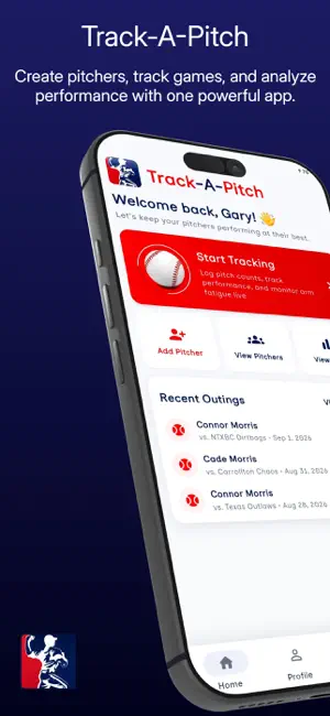 Track-A-Pitch: Pitch Counter screenshot 1