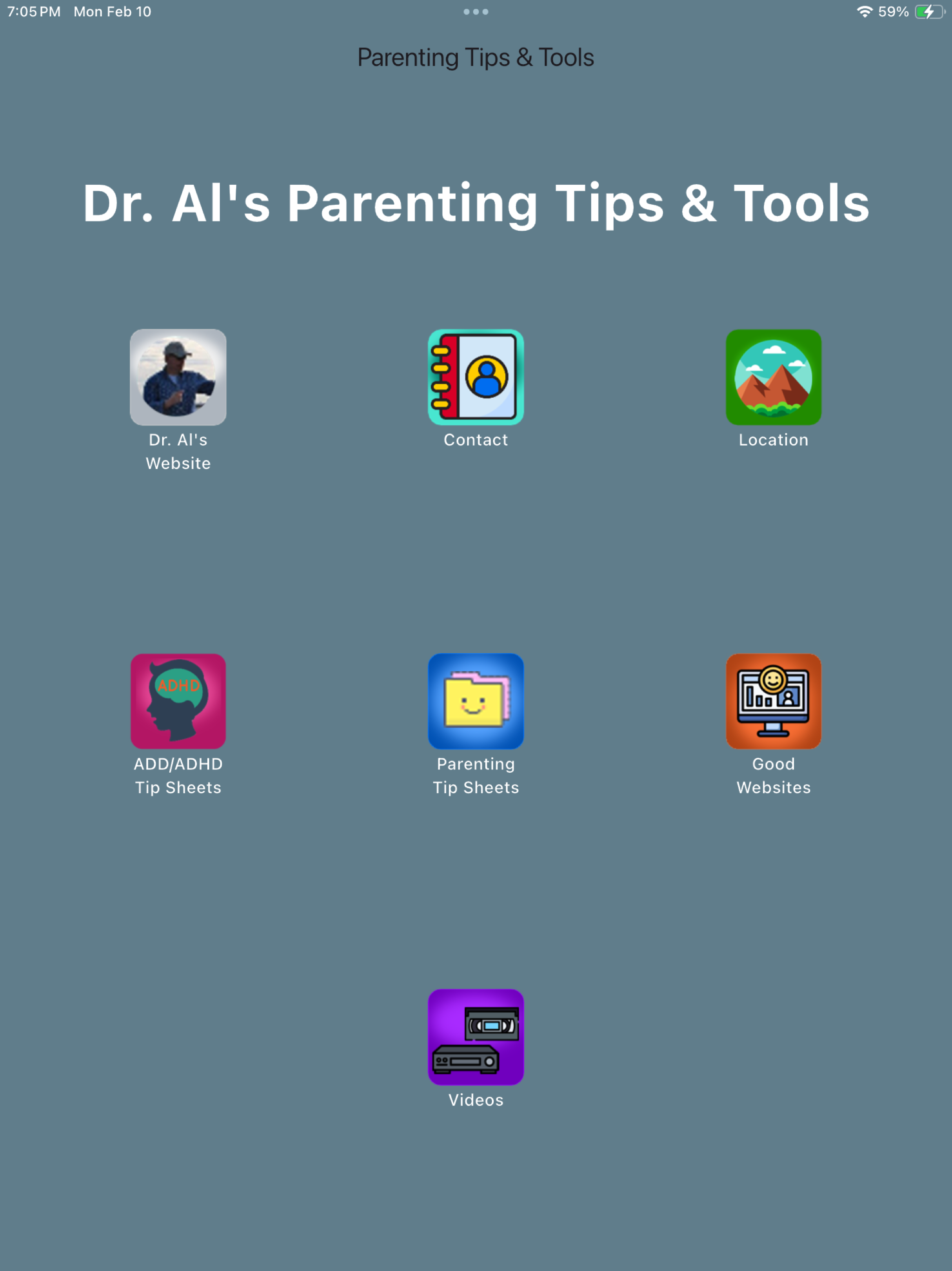 Dr. Al's Parenting Tips & Tool screenshot 7