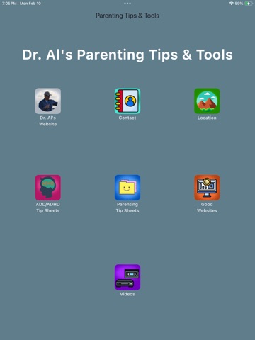 Dr. Al's Parenting Tips & Tool ipad screenshot 4