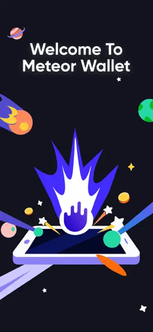 Meteor Wallet screenshot 1