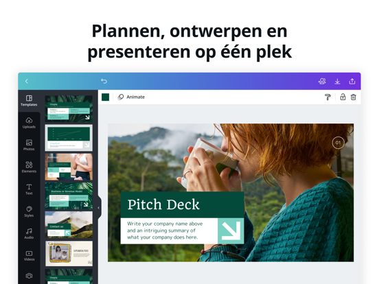 Canva: ontwerp, foto en video iPad app afbeelding 2