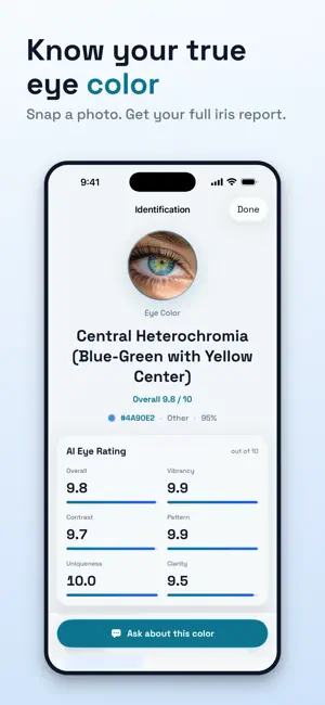 Eye Color Identifier AI screenshot 1