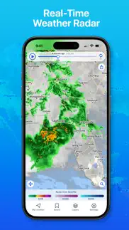 weather hi-def live radar iphone screenshot 1