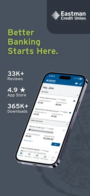 Eastman Credit Union screenshot 1