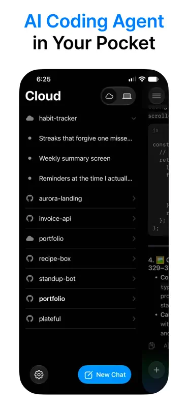 Mobile IDE for Antigravity AI screenshot 1 of 7