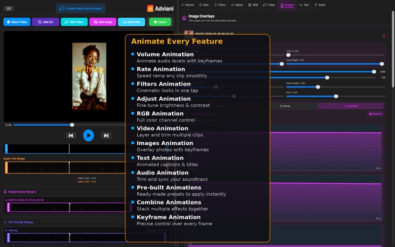 Content Creator Tool screenshot