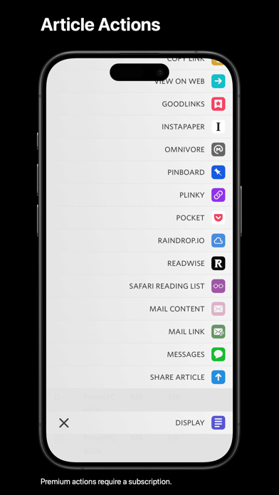 Unread: An RSS Reader Screenshot