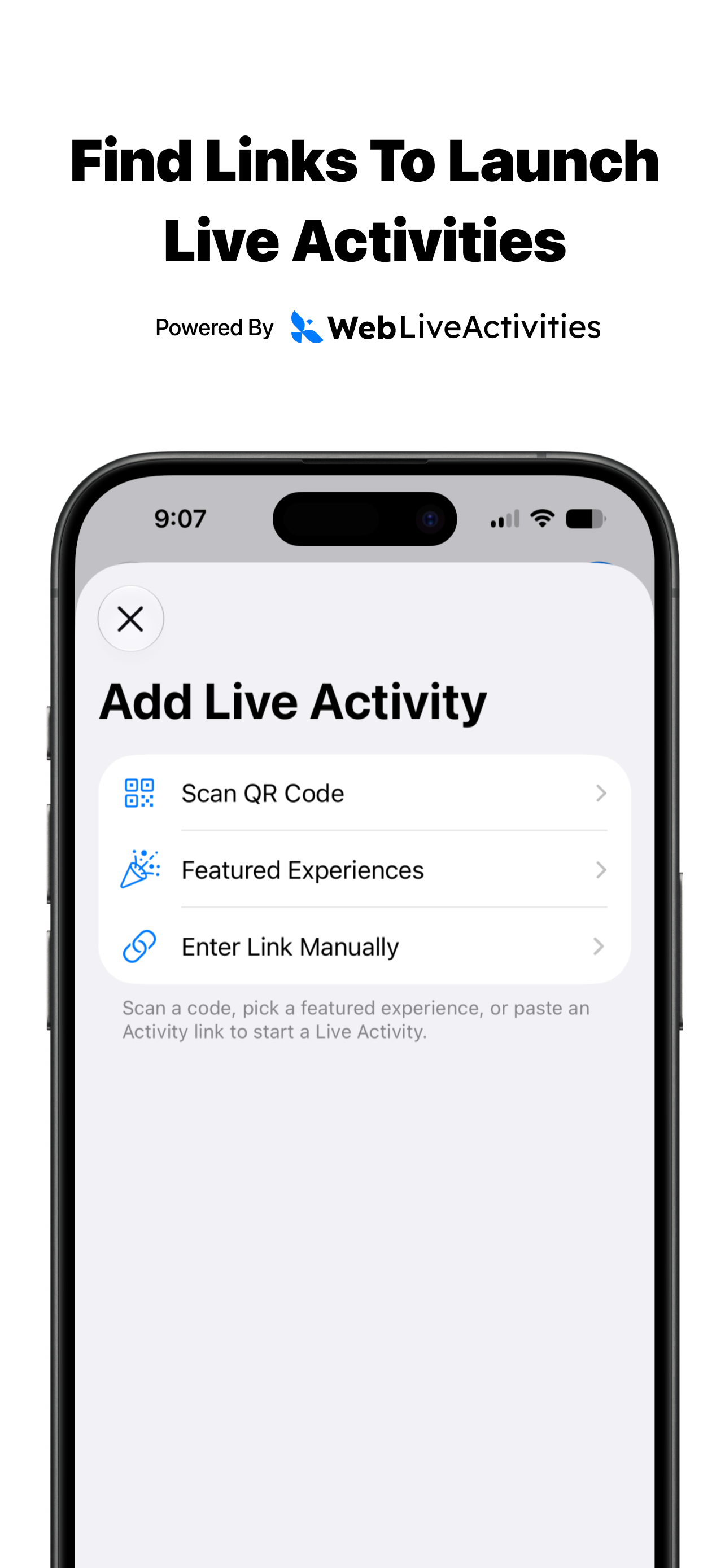 Web Live Activities screenshot 3