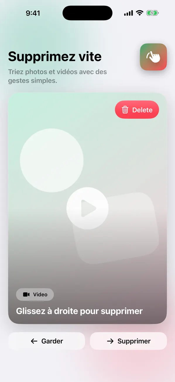 Screenshot #2 pour Swipe Cleanup Photos