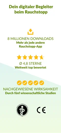 Screenshot von Smoke Free - Rauchen Aufhören auf dem iPhone 1