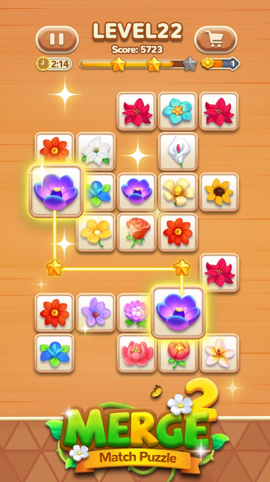 #4. Merge2 :Match Puzzle (iOS) 来自: BRAINWAVE MC PTE. LTD.
