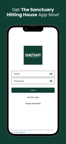 The Sanctuary Hitting House iPhone screenshot