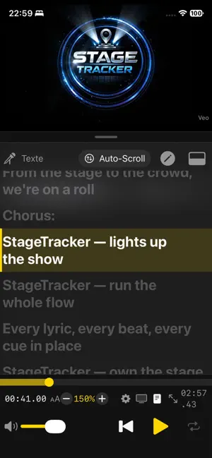 StageTracker Mobile screenshot 1