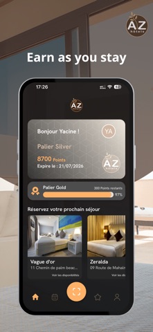AZ Hôtels App Screenshot 2 of 4
