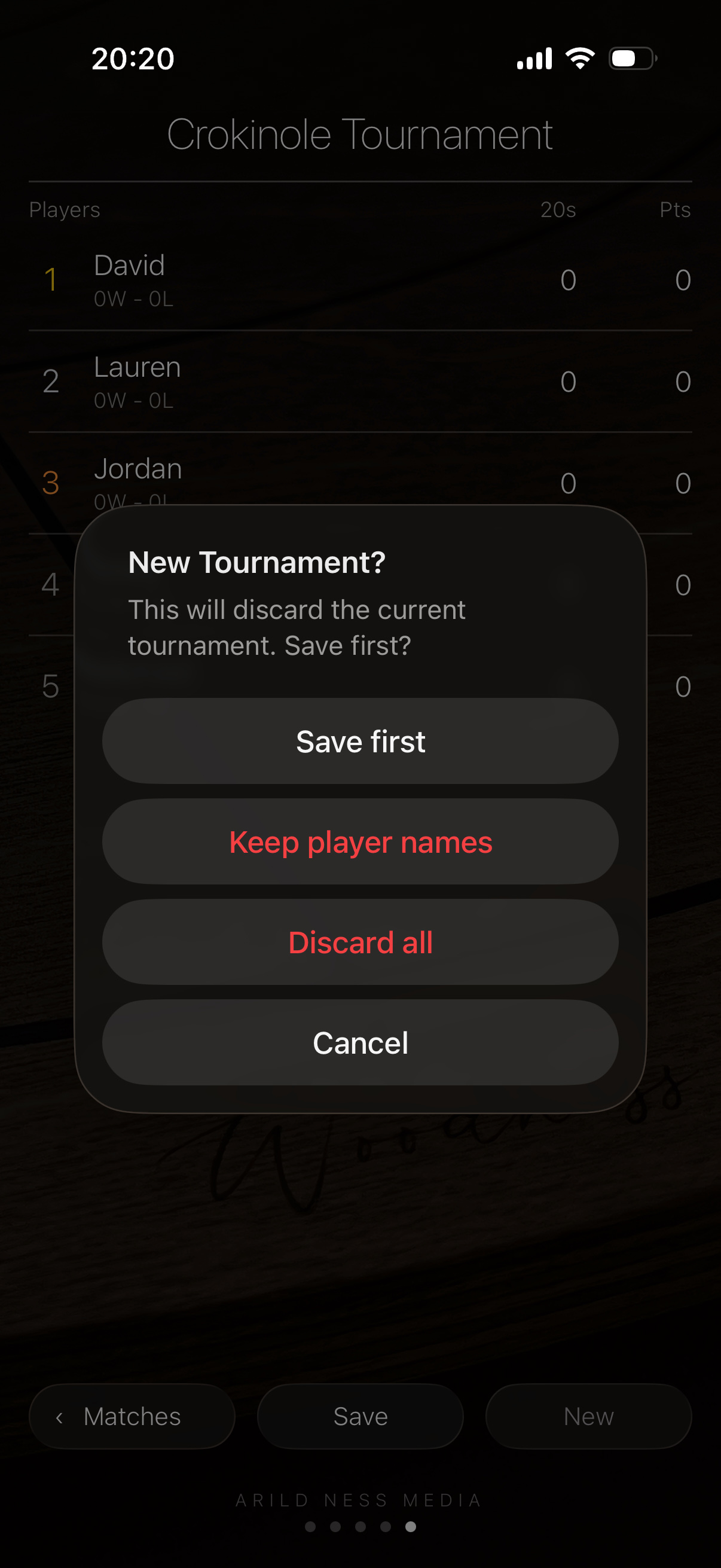 Crokinole Tournament screenshot 6