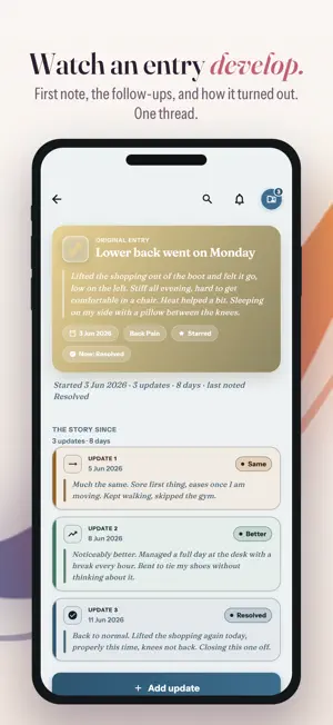 Biojrnl: Health Journal screenshot 3