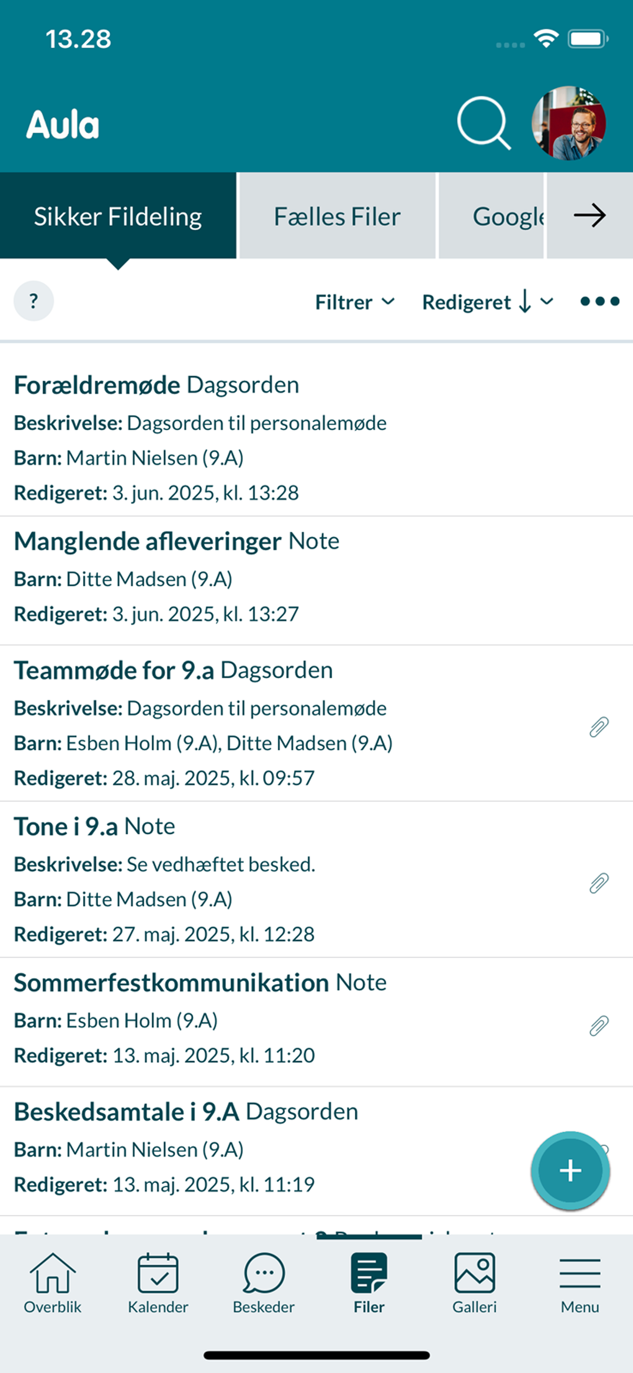 Aula for medarbejdere