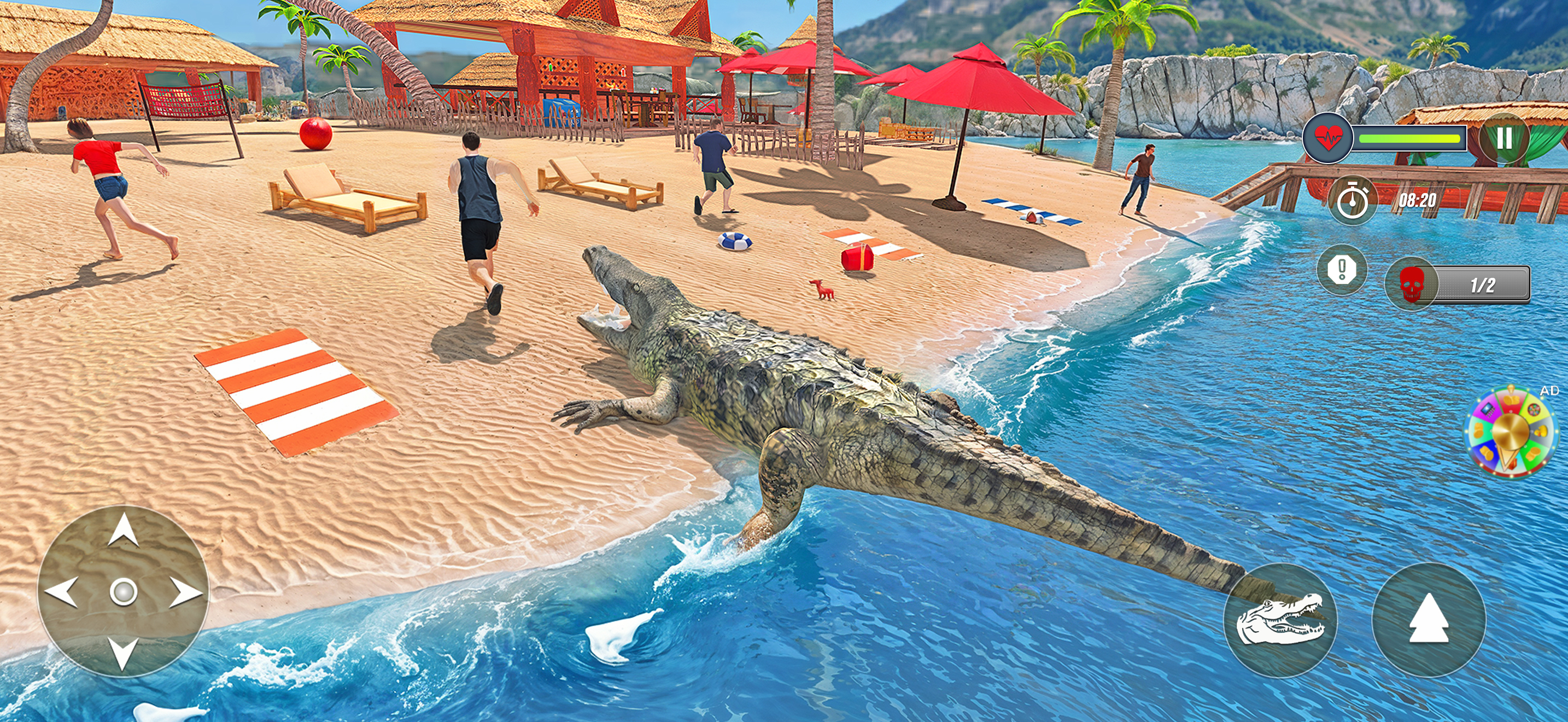 Wild Animals Crocodile Games