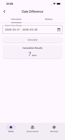 Date Calculation Assistant Screenshot 2 of 8