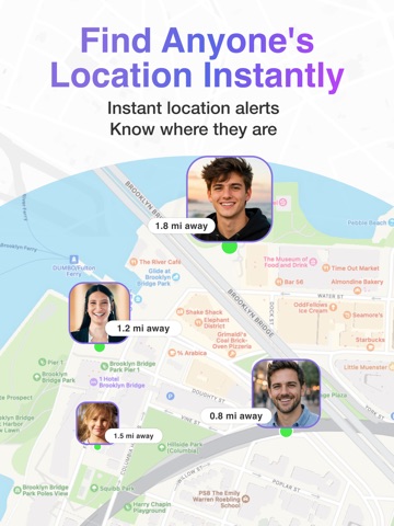 Find My Friends - GPS Tracker iPad screenshot