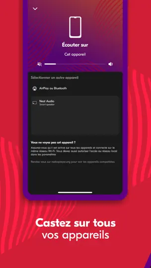 Capture d'écran de Radioplayer - Radio & Podcast sur iPhone 6