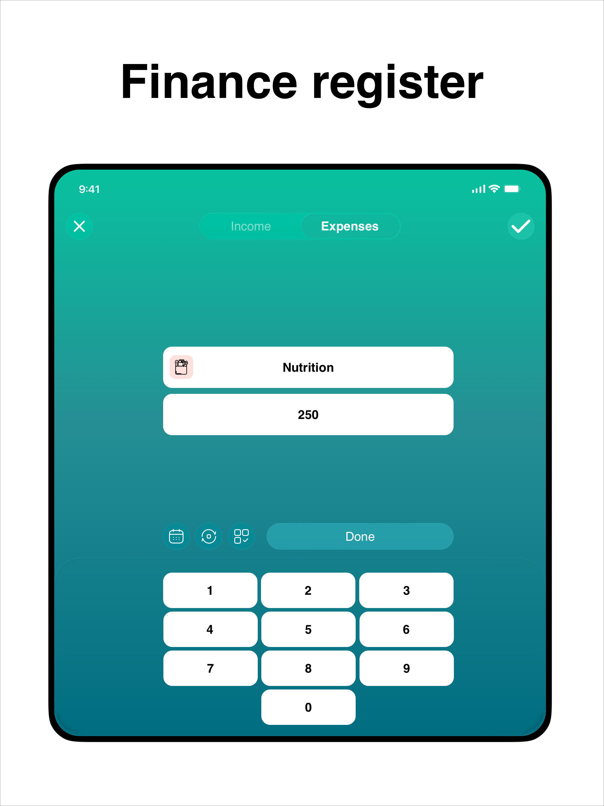 Budget: Money manager app