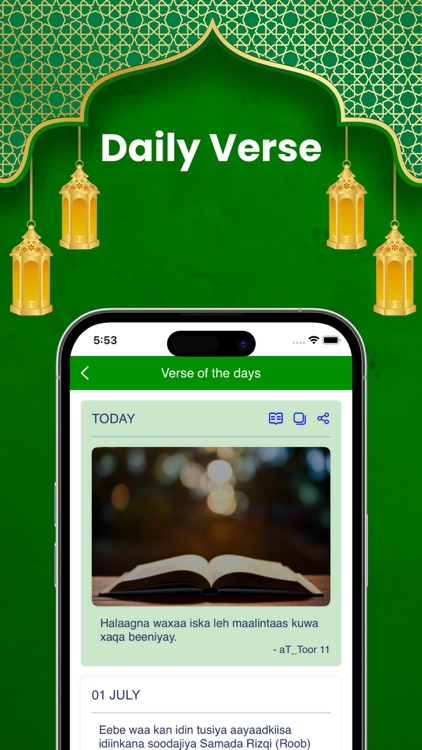 Somali  Quran Offline screenshot-3