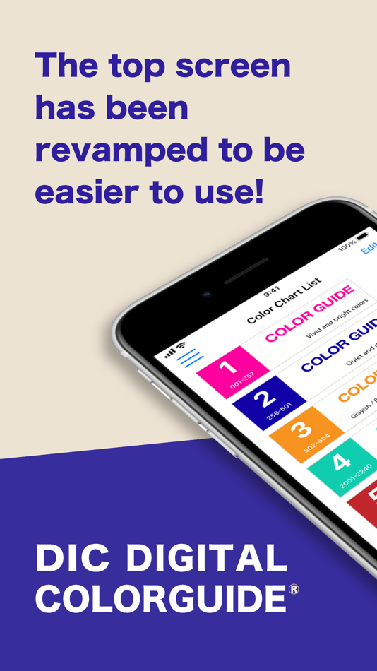 #1. DIC COLOR GUIDE (iOS) 来自: DIC Corporation