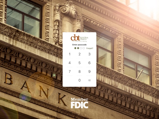 CB&T - Mobile iPad screenshot 2 - Finance app