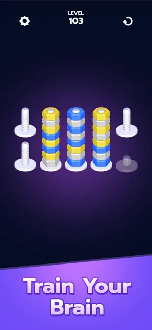 Nuts And Bolts Sort screenshot 5