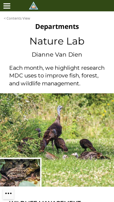 MO Conservationist Magazine iPhone screenshot 5 - News app