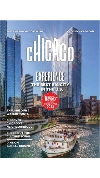 Chicago Official Visitor Guide Screenshot
