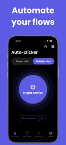 AutoFlow - Auto Clicker screenshot #1 for iPhone