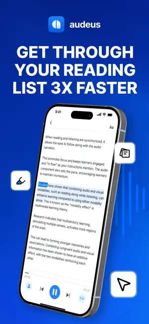 Audeus Text to Speech screenshot 1