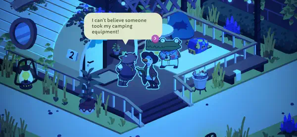 Duck Detective: Ghost Glamping iPhone Spiel Screenshot 4 – Spiele