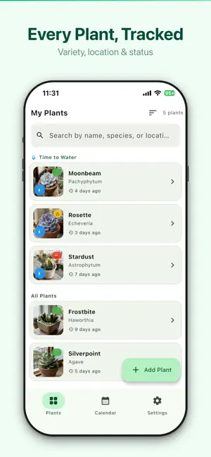 SuccuNote screenshot 1
