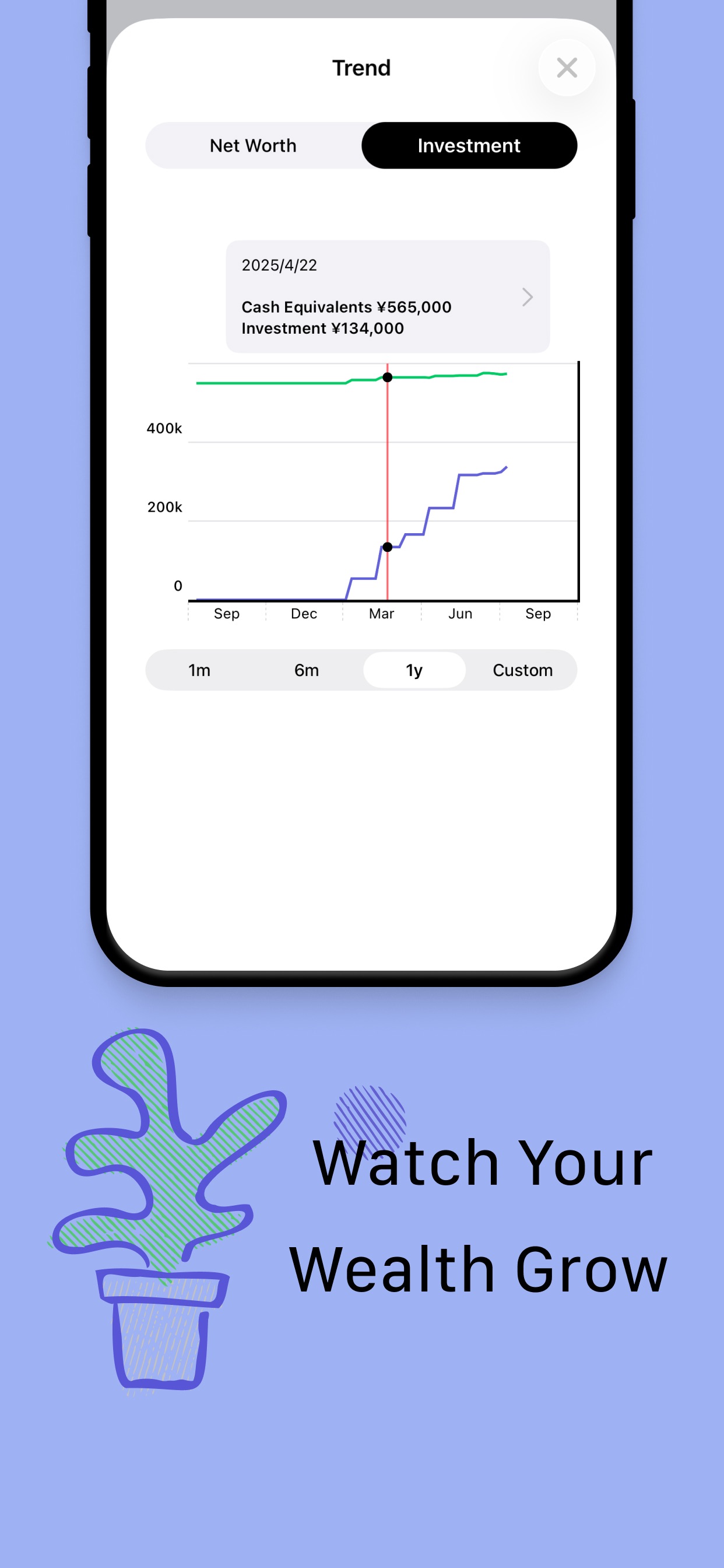 Percento - Net Worth Tracker screenshot 6