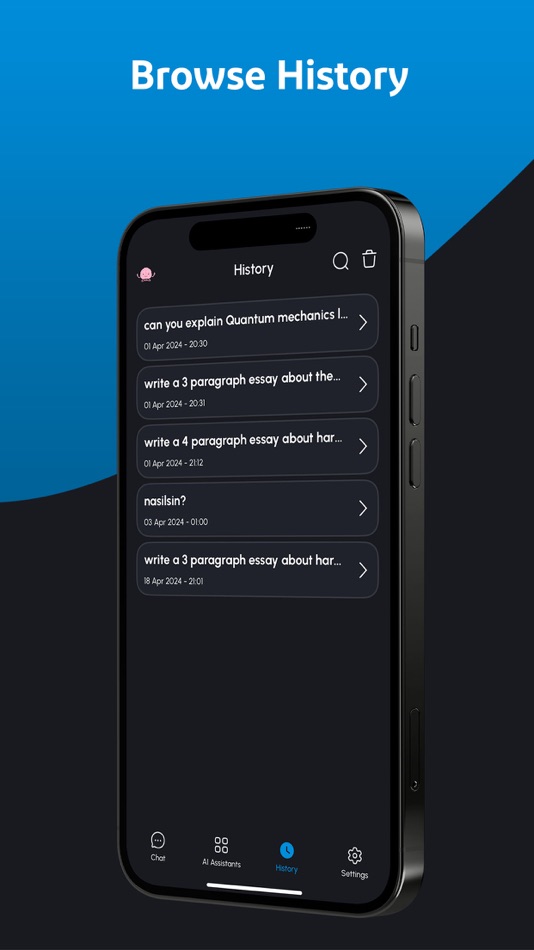 #8. Pocket AI - Ask Smart Chatbot (iOS) 由: Berkan Eksioglu
