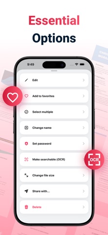 PDF24: PDF Converter & Creator iPhone screenshot