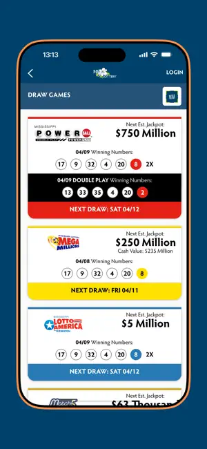 Mississippi Lottery Official screenshot 2
