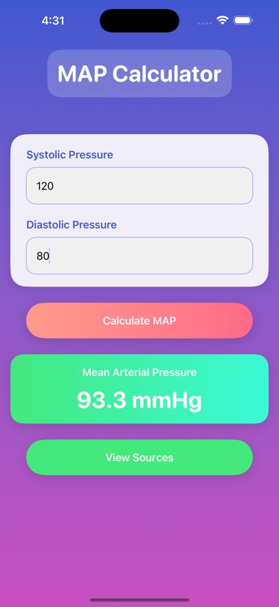 Mean Arterial Pressure