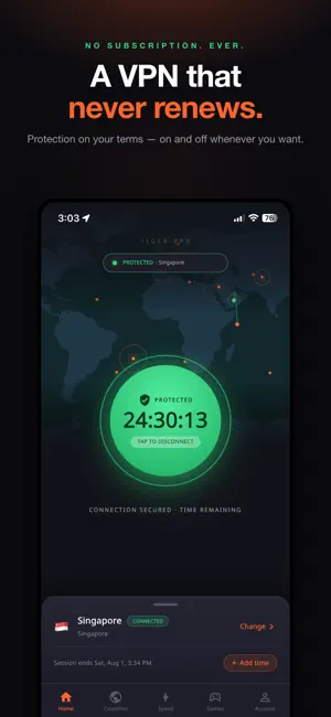 Tiger Fast VPN screenshot 1